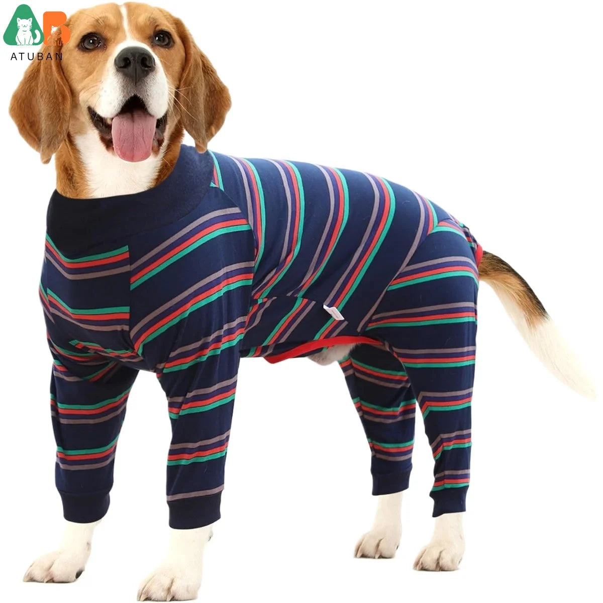 Dog Recovery Suit Abdominal Wound After Surgery Wear Prevent Licking Wounds E-Collar & Cone Alternatives Postoperative Shirt