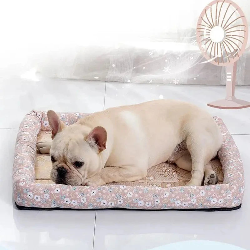 Dog Mat Cooling Sofa Pet Accessories Bed Small Breeds Dogs Blanket Cushions Products Baskets Large Big Cushion Pets Puppy Beds