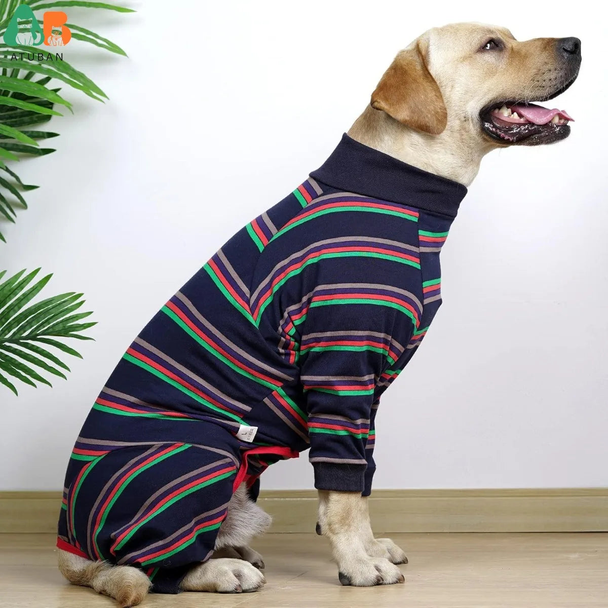 Dog Recovery Suit Abdominal Wound After Surgery Wear Prevent Licking Wounds E-Collar & Cone Alternatives Postoperative Shirt